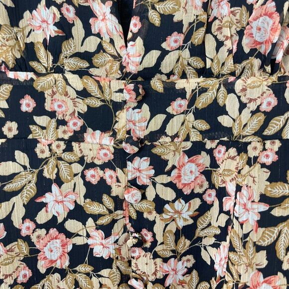 Nasty Gal Nothing Bud Love Button Front Floral Mini Dress - Picture 9 of 10